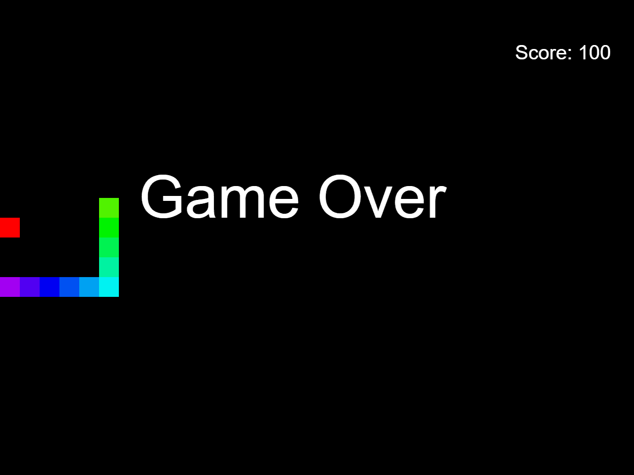 Rainbow Snake Game