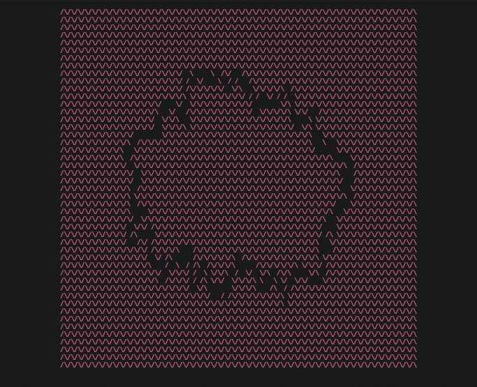 Perlin noise characters loop