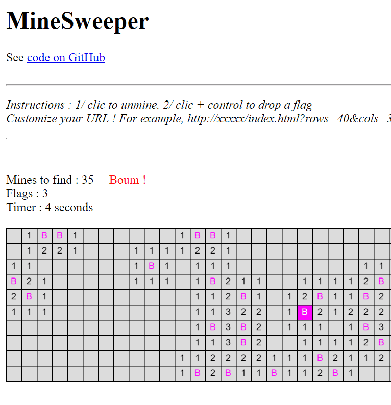 MineSweeper