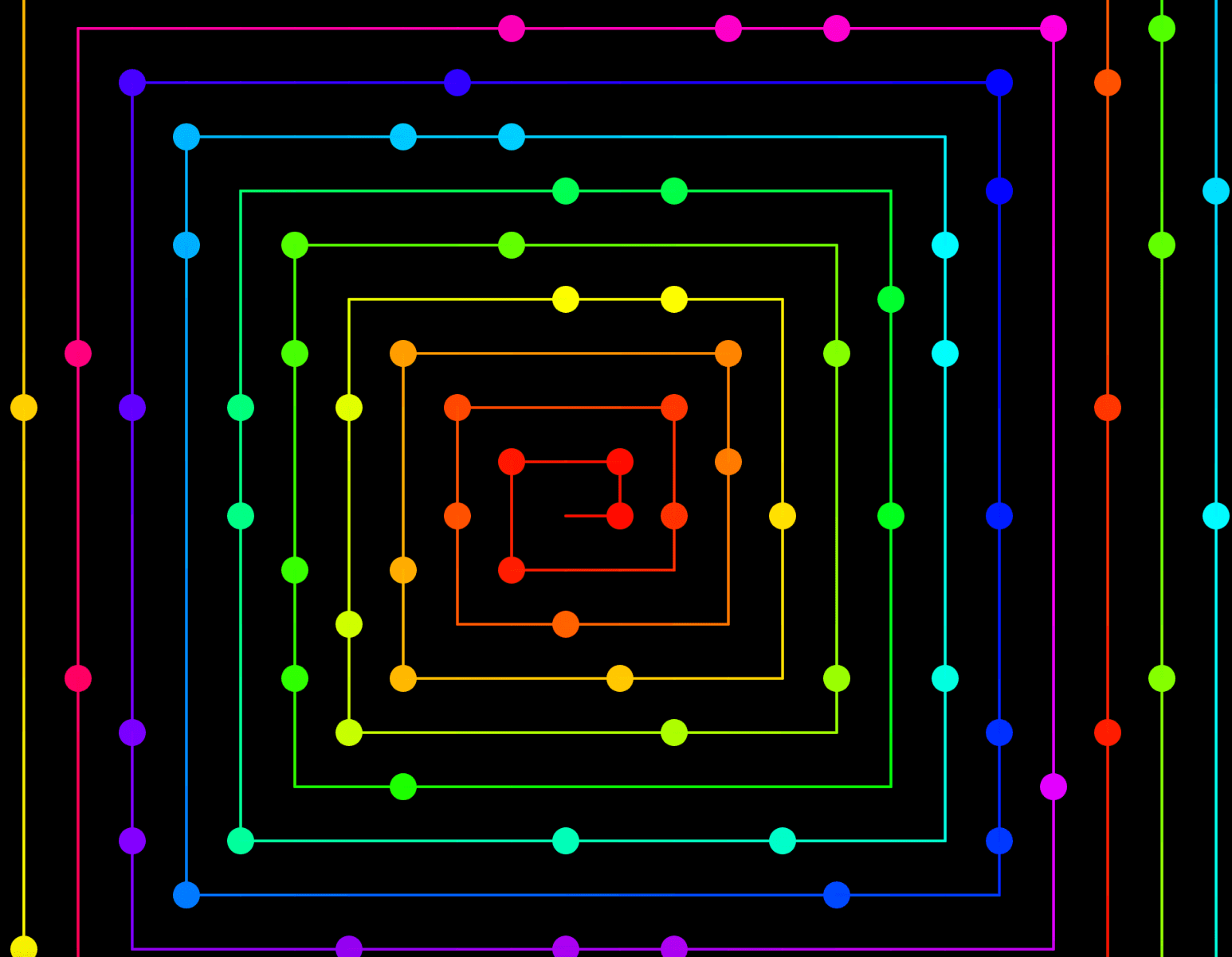 Colourful Prime Spiral